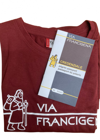 Kit: Credenziale + T-Shirt_Bordeaux