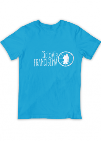T-Shirt CicloVia (azzurra)
