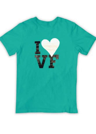 T-Shirt I Love VF (Verde)